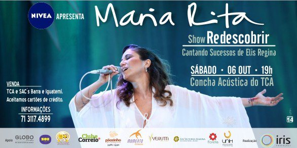 Imagem Maria Rita volta a Salvador com turnê “Redescobrir” 