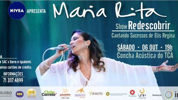Imagem Maria Rita volta a Salvador com turnê “Redescobrir” 