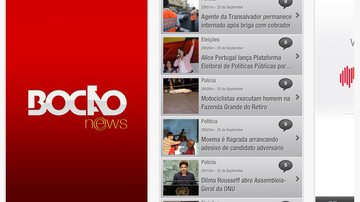 Imagem Confira o aplicativo do Bocão News para iPhone, iPad e iPod 