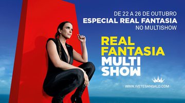 Imagem Ivete Sangalo lança especial “Real Fantasia” no Multishow