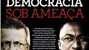 Imagem Jornal da Metrópole: Democracia sob ameaça 