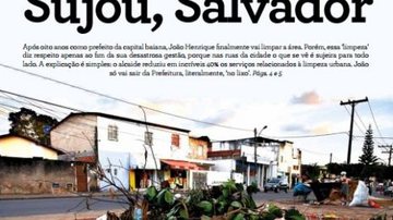 Imagem Jornal da Metrópole: Sujou, Salvador