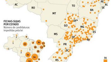 Imagem TREs já barraram 317 candidaturas em todo o Brasil 