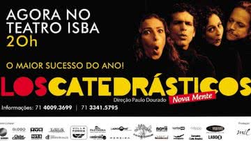 Imagem Los Catedrásticos em cartaz no Teatro Isba com a peça Nova Mente 