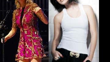 Imagem Sandy e Luiza Possi juntas em Salvador 