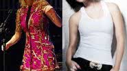 Imagem Sandy e Luiza Possi juntas em Salvador 