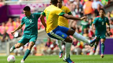 Imagem Brasil é derrotado e México fica com o ouro no futebol 