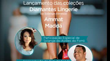 Imagem Solange Almeida se apresenta em evento de moda em Salvador 