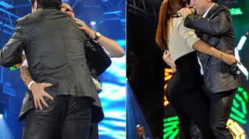 Imagem Fã se empolga e aperta bumbum de Daniel em show