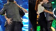 Imagem Fã se empolga e aperta bumbum de Daniel em show