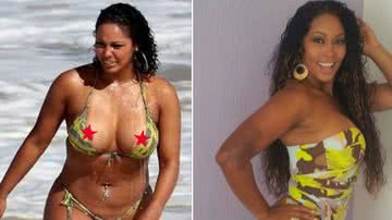Imagem Rosiane Pinheiro é chamada de gorda e decide emagrecer