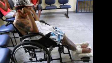 Imagem Cadeirante é preso com 500 gramas de crack