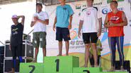 Imagem  Ana Marcela vence travessia Mar Grande-Salvador