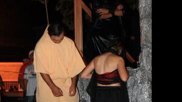 Imagem Ator que representava Judas se enforca acidentalmente