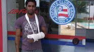 Imagem Nova lesão pode deixar Avine fora do campeonato baiano