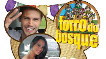 Imagem Ex BBBs Jonas e Kelly confirmam presença no Forró do Bosque