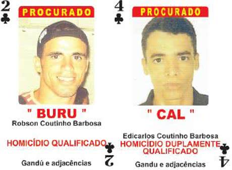 Imagem Dois de Paus do 'Baralho do Crime' se entrega a polícia
