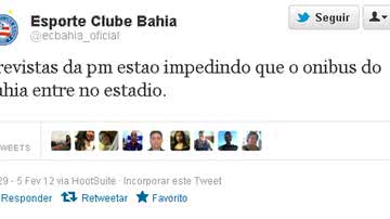 Imagem Jogo entre Itabuna x Bahia sofre atraso por causa de PMs grevistas
