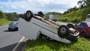 Imagem Motorista fica ferido após acidente na BR 324 