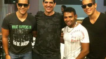 Imagem Exclusivo: Oito7Nove4 ensaia com Durval e Pablo