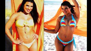 Imagem Ex-dançarina do Tchan posa de lingerie e moda praia