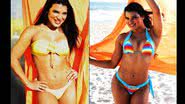 Imagem Ex-dançarina do Tchan posa de lingerie e moda praia