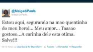 Imagem "A carinha dele está ótima", diz mulher de Chico Anysio