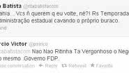 Imagem Cantor do Psirico chama governo de FDP