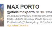 Imagem Ex-BBB Max Porto fez revelação no Twitter