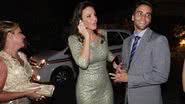 Imagem Ivete Sangalo chega ao casamento de Solange