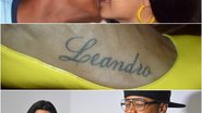 Imagem Ex-namorada de Léo Santana mostra tatuagem no pé com o nome do cantor