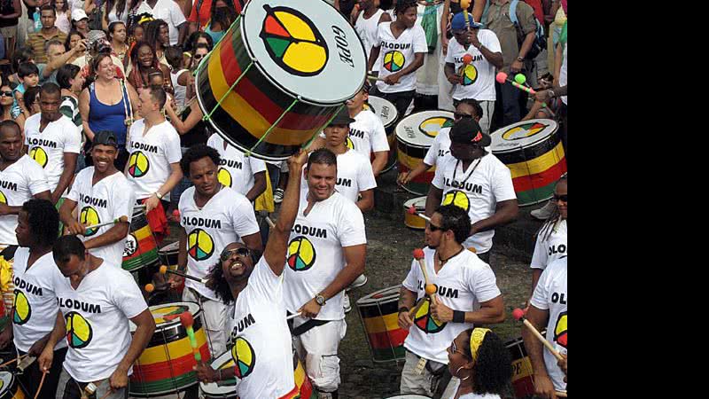 Imagem Show do Olodum aberto ao público