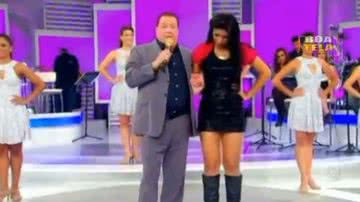 Imagem Vídeo: filha de Raul Gil humilha candidata em programa