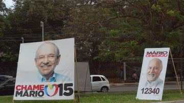 Imagem Mário do Cacetinho cola em Mário Kertész