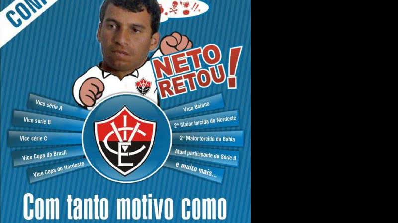 Imagem Vitória é alvo de gozações dos torcedores do Bahia