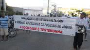 Imagem Familiares de PMs pedem justiça por prisões em Jequié