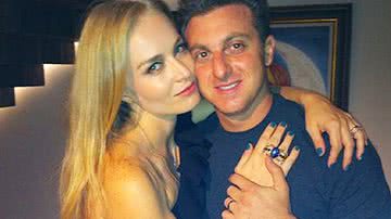 Imagem Angélica ganha anel de diamantes e safira de Luciano Huck