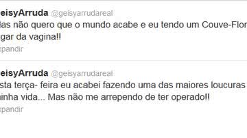 Imagem Geisy Arruda: “Agora tenho a vagina dos meus sonhos”