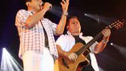 Imagem Após trauma, Bruno e Marrone fazem show juntos