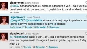 Imagem Luana Piovani critica novo clipe de Claudia Leitte 