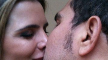 Imagem Cantor Luciano posta foto de beijo e se declara