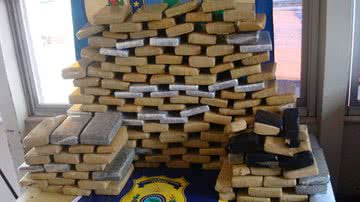 Imagem Grávida é detida com 133 kg de maconha