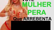 Imagem Candidata do PTdoB troca votos por imagens eróticas