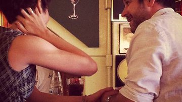 Imagem Murilo Benício em lua-de-mel com Débora Falabella