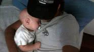Imagem Neymar posta foto com o filho: 'Amor sem fim'