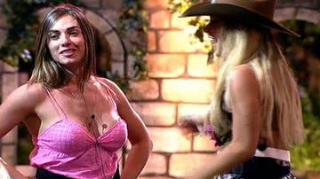 Imagem Nicole Bahls dança só de camisola e sem sutiã