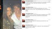Imagem Thor Batista explica acidente pelo Twitter, mas perícia aponta mentira 