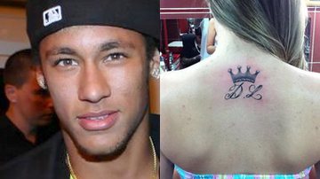 Imagem Mãe do filho de Neymar tatua iniciais do herdeiro