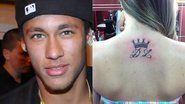 Imagem Mãe do filho de Neymar tatua iniciais do herdeiro