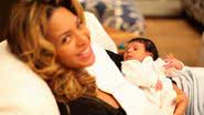 Imagem Beyoncé publica foto da filha